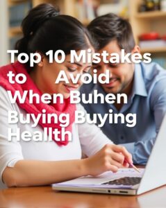 Top 10 Mistakes to Avoid When Buying Health Insurance