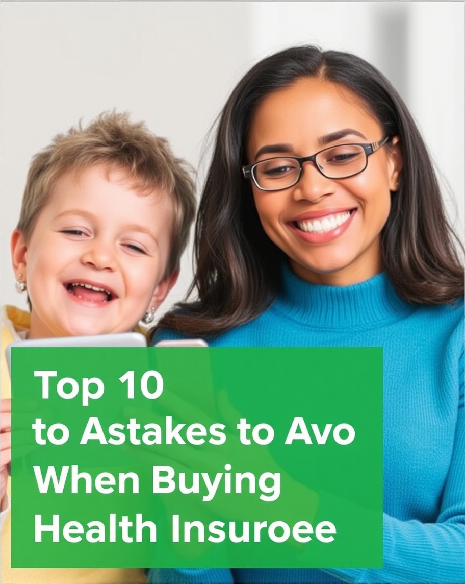 Top 10 Mistakes to Avoid When Buying Health Insurance